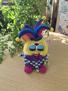 Target Exclusive Jester Furby Toy - Yellow, Purple, Blue, Pink NOT WORKING